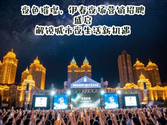 夜色璀璨，伊春夜场营销招聘盛启，解锁城市夜生活新机遇