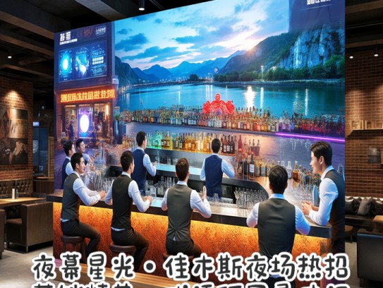 夜幕星光·佳木斯夜场热招，营销精英，成语巧用寻才记
