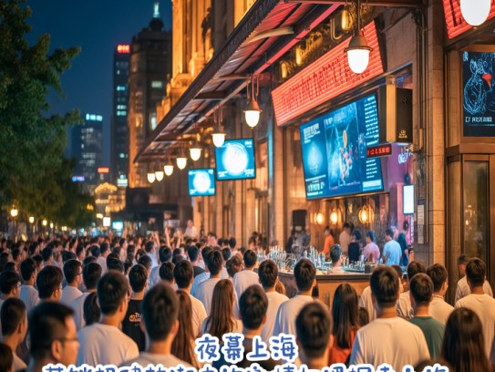 夜幕上海，营销招聘热潮中的激情机遇探索之旅