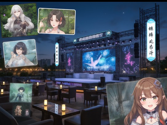 夜幕降临嘉禾争艳，成语演绎嘉兴夜场招聘营销盛大启幕