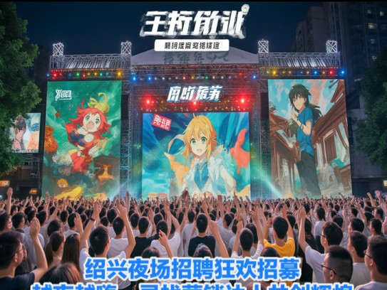 绍兴夜场招聘狂欢招募！越夜越嗨，寻找营销达人共创辉煌