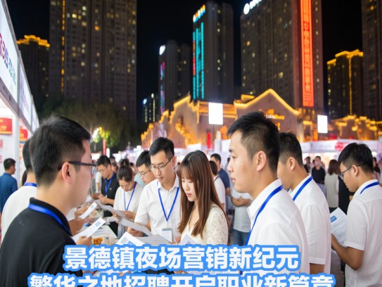 景德镇夜场营销新纪元，繁华之地招聘开启职业新篇章