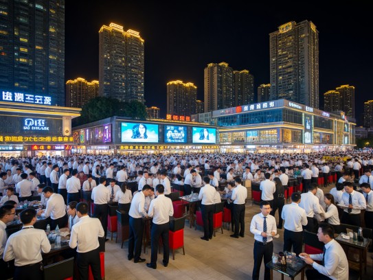 常德夜场招聘营销高峰，成语夜幕之下揽才正当时，助力企业揽才新策略
