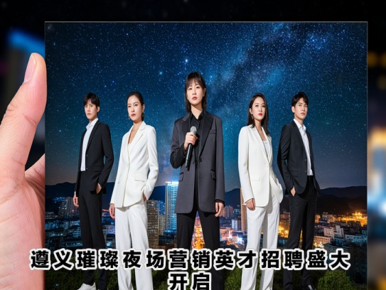 遵义璀璨夜场营销英才招聘盛大开启——夜幕下遵义星河招聘之旅！