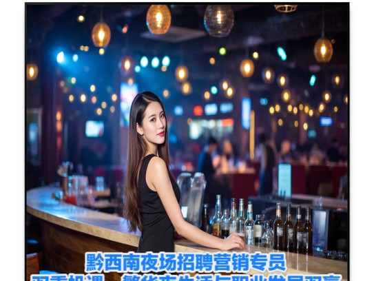 黔西南夜场招聘营销专员，双重机遇，繁华夜生活与职业发展双赢
