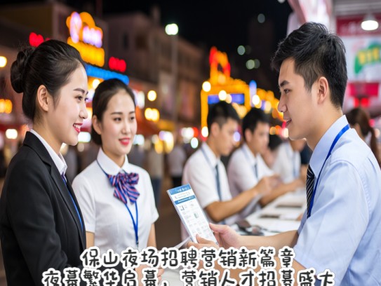 保山夜场招聘营销新篇章，夜幕繁华启幕，营销人才招募盛大启程