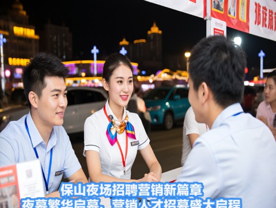 保山夜场招聘营销新篇章，夜幕繁华启幕，营销人才招募盛大启程