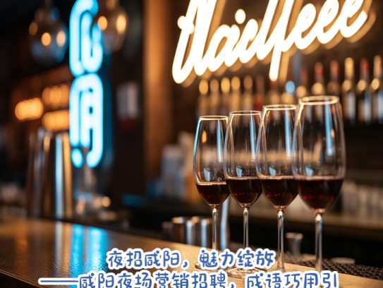 夜招咸阳，魅力绽放——咸阳夜场营销招聘，成语巧用引关注