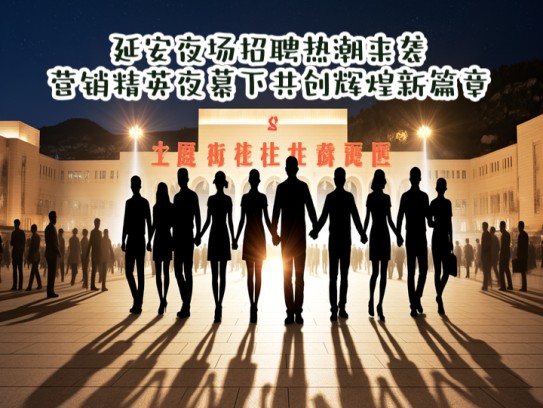 延安夜场招聘热潮来袭，营销精英夜幕下共创辉煌新篇章