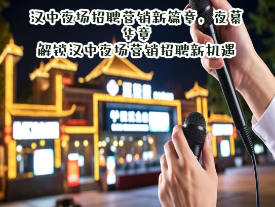 汉中夜场招聘营销新篇章，夜幕华章，解锁汉中夜场营销招聘新机遇