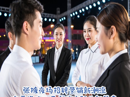 张掖夜场招聘营销新潮流，夜幕降临，开启璀璨职业新篇章