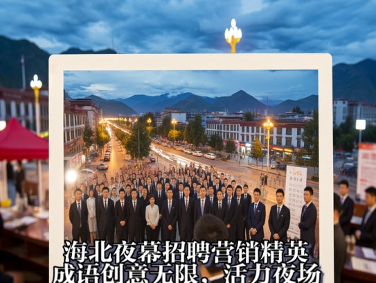 海北夜幕招聘营销精英，成语创意无限，活力夜场职位等你加入！
