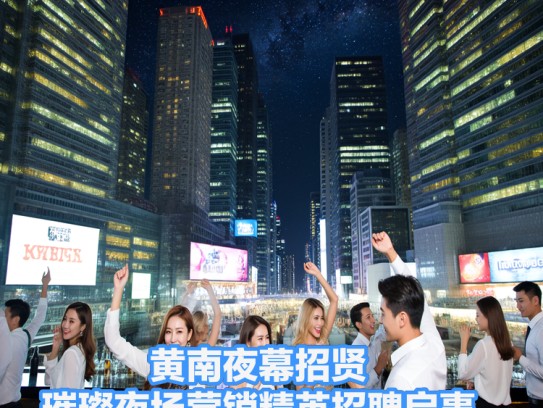 黄南夜幕招贤，璀璨夜场营销精英招聘启事