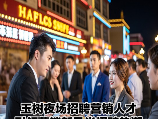 玉树夜场招聘营销人才，引领营销新风尚招聘热潮