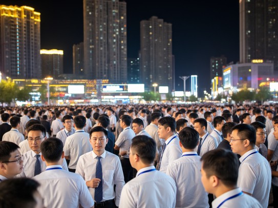 中卫夜场招聘热，夜幕下营销人才齐聚，寻找中卫夜场营销好岗