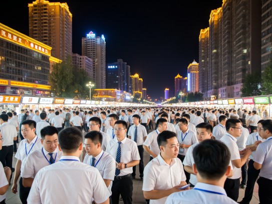 克州夜场招聘热潮来袭，营销精英，夜幕下克州人才市场等你绽放光芒！