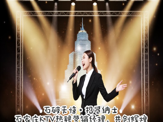 石破天惊·招贤纳士！石家庄KTV热聘营销经理，共创辉煌未来