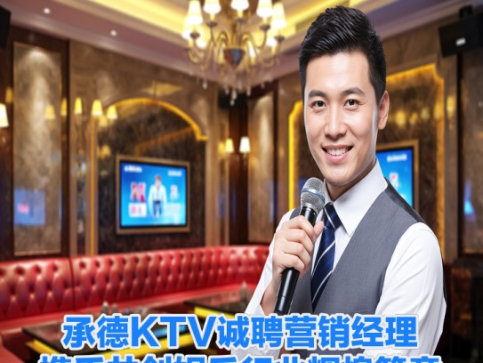 承德KTV诚聘营销经理，携手共创娱乐行业辉煌篇章