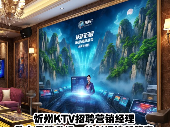 忻州KTV招聘营销经理，助力品牌升级，共创辉煌新篇章！