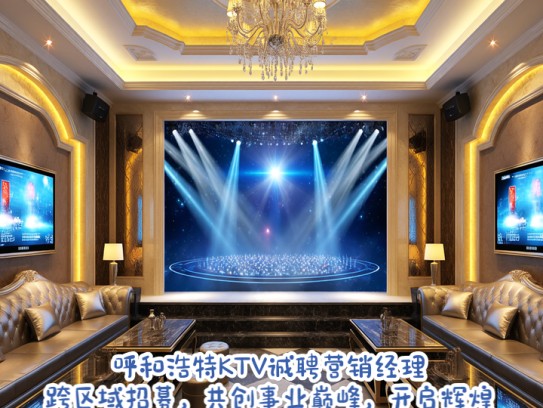呼和浩特KTV诚聘营销经理，跨区域招募，共创事业巅峰，开启辉煌职业生涯！