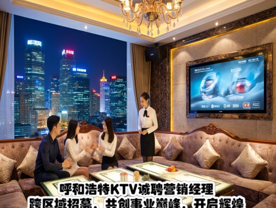 呼和浩特KTV诚聘营销经理，跨区域招募，共创事业巅峰，开启辉煌职业生涯！