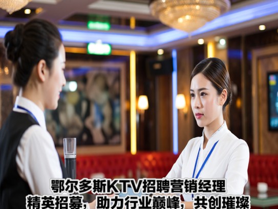 鄂尔多斯KTV招聘营销经理，精英招募，助力行业巅峰，共创璀璨未来职位空缺中
