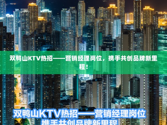 双鸭山KTV热招——营销经理岗位，携手共创品牌新里程！