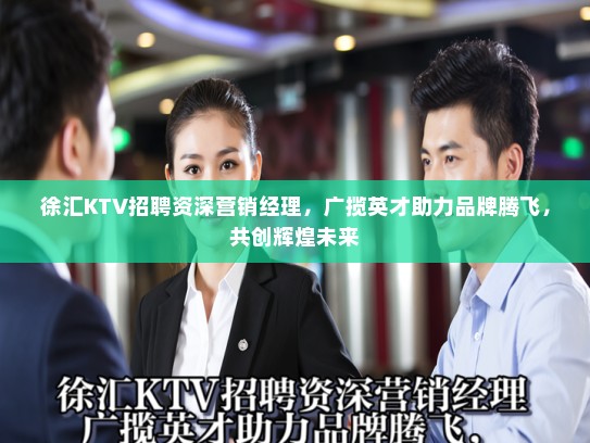 徐汇KTV招聘资深营销经理，广揽英才助力品牌腾飞，共创辉煌未来
