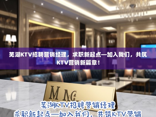 芜湖KTV招聘营销经理，求职新起点—加入我们，共筑KTV营销新篇章！