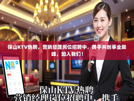 保山KTV热聘，营销经理岗位招聘中，携手共创事业巅峰，加入我们！