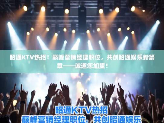 昭通KTV热招！巅峰营销经理职位，共创昭通娱乐新篇章——诚邀您加盟！