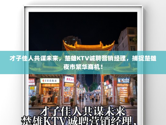才子佳人共谋未来，楚雄KTV诚聘营销经理，捕捉楚雄夜市繁华商机！