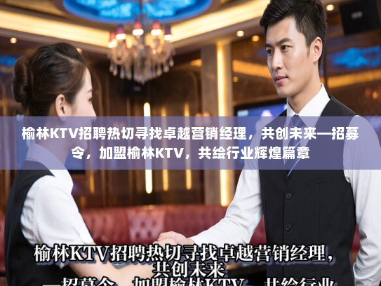 榆林KTV招聘热切寻找卓越营销经理，共创未来—招募令，加盟榆林KTV，共绘行业辉煌篇章