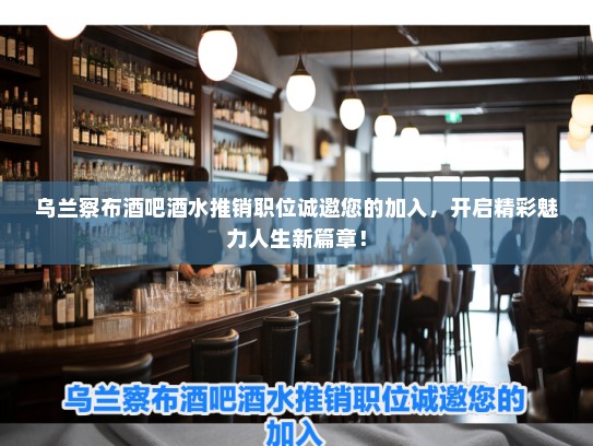 乌兰察布酒吧酒水推销职位诚邀您的加入，开启精彩魅力人生新篇章！