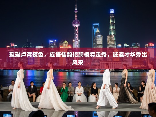 璀璨卢湾夜色，成语佳韵招聘模特走秀，诚邀才华秀出风采