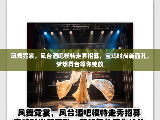 凤舞霓裳，凤台酒吧模特走秀招募，宝鸡时尚新面孔，梦想舞台等你绽放