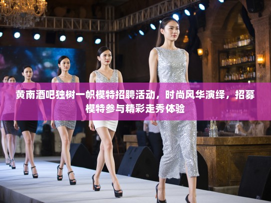 黄南酒吧独树一帜模特招聘活动，时尚风华演绎，招募模特参与精彩走秀体验