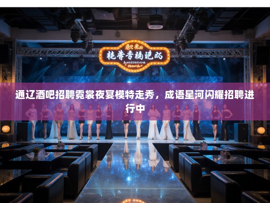 通辽酒吧招聘霓裳夜宴模特走秀，成语星河闪耀招聘进行中