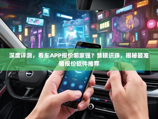 深度评测，看车APP报价哪家强？慧眼识珠，揭秘最准确报价软件推荐
