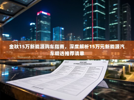 金秋15万新能源购车指南，深度解析15万元新能源汽车精选推荐清单