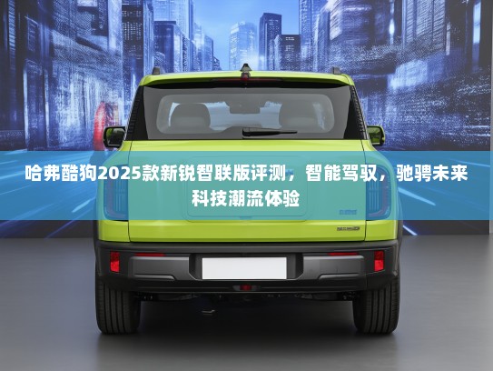 哈弗酷狗2025款新锐智联版评测，智能驾驭，驰骋未来科技潮流体验
