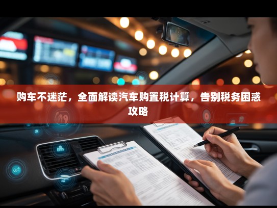 购车不迷茫，全面解读汽车购置税计算，告别税务困惑攻略