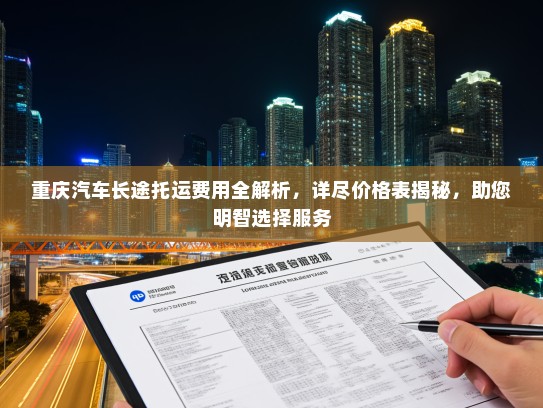 重庆汽车长途托运费用全解析，详尽价格表揭秘，助您明智选择服务