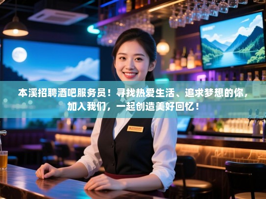 本溪招聘酒吧服务员!寻找热爱生活、追求梦想的你,加入我们,一起创造美好回忆! 本溪招聘酒吧服务员!寻找热爱生活、追求梦想的你,加入我们,一起创造美好回忆!