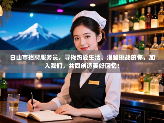白山市招聘服务员,寻找热爱生活、渴望挑战的你,加入我们,共同创造美好回忆! 白山市招聘服务员,寻找热爱生活、渴望挑战的你,加入我们,共同创造美好回忆!