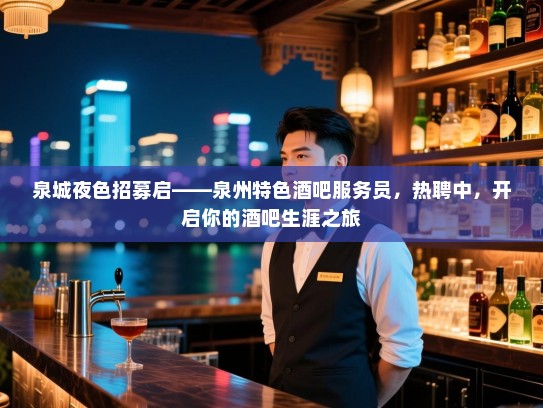 泉城夜色招募启——泉州特色酒吧服务员，热聘中，开启你的酒吧生涯之旅