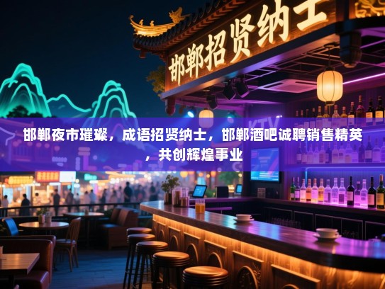邯郸夜市璀璨，成语招贤纳士，邯郸酒吧诚聘销售精英，共创辉煌事业