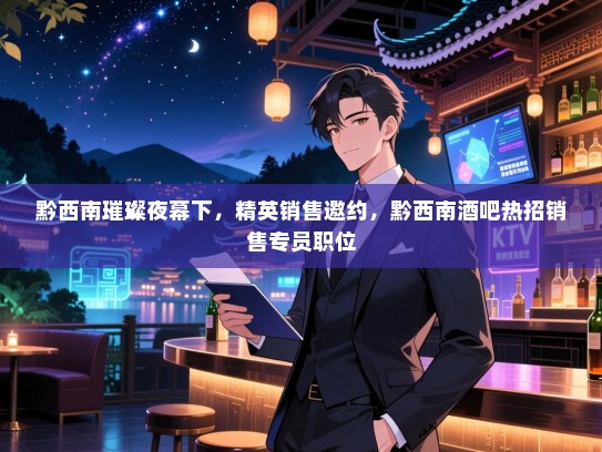 黔西南璀璨夜幕下，精英销售邀约，黔西南酒吧热招销售专员职位