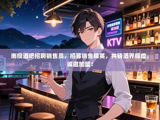 南投酒吧招聘销售员，招募销售精英，共铸酒界辉煌，诚邀加盟！
