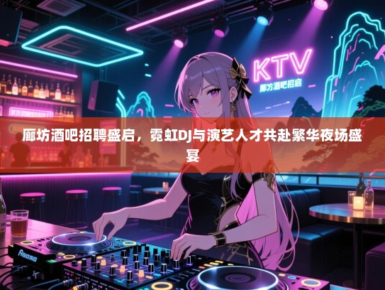 廊坊酒吧招聘盛启，霓虹DJ与演艺人才共赴繁华夜场盛宴